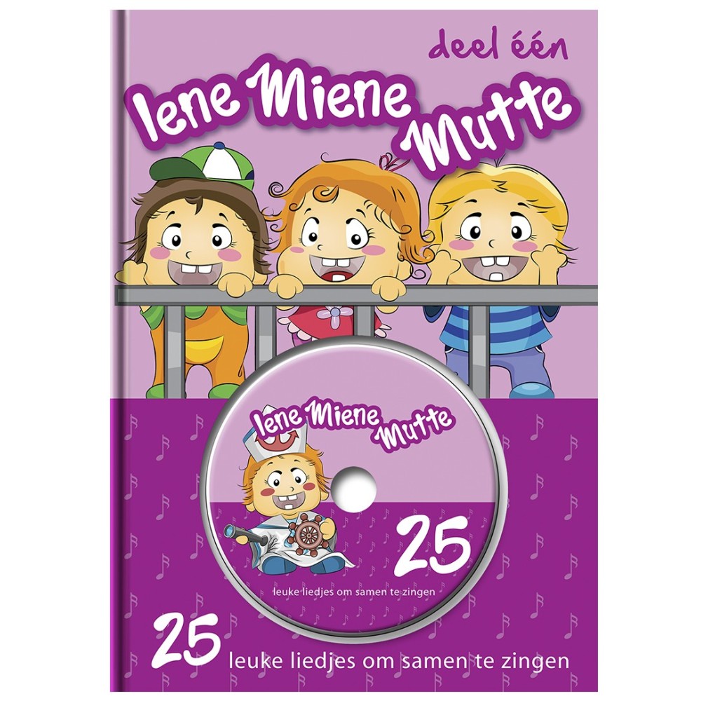 Iene Miene Mutte 1 - liedjesboek met CD